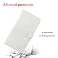 thumbnail image 7 of For Samsung Galaxy A36 5G 6.7" Ethnic Wind Embossed Strong Magnetic Attachment/Closure, Card Slots/Pocket, PU Leather Flip Wallet Case ﻿,White,For Galaxy A36 5G, 7 of 7