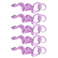 thumbnail image 4 of 5 Pcs Postiche, Postiche Long Bouclé Coloré à Clip pour Extension de Cheveux pour Femmes Filles, 4 of 8