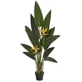 thumbnail image 2 of Nearly Natural P1308 4.5 Po. Plante Artificielle Oiseau de Paradis - Toucher Réel, 2 of 4