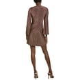 thumbnail image 2 of Taylor womens  Mini Dress, 14, Gold, 2 of 3