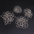 thumbnail image 5 of 120pcs anillo D de metal multiusos anillo D semicircular para bolsas de anillo mano accesorios de bricolaje, 5 of 5