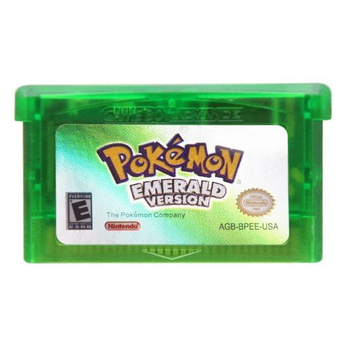 Pokemon Emerald Version US Game Boy Advance GBA 32-bit