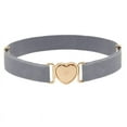 thumbnail image 1 of HLONK Ceinture Élastique pour Filles Enfants Ceinture Décorative en Forme de Cœur Boucle Réglable pour Robe, 1 of 18
