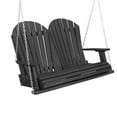 thumbnail image 2 of Heritage Adirondack 4ft. Plastic Garden Swing, 2 of 28