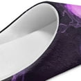 thumbnail image 6 of FUIALDOLG Halloween Indoor Slippers for Women Purple Gothic Skull Print Lightweight House Bedroom Closed Toe Warm Slipper Shoes Trendy Gift Slippers, 6 of 7