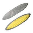 thumbnail image 5 of Raindrops Kayak Canoe Storage Cover Waterproof and UV Sunblock Shield Protector Range for 2.6-3 Meters Fishing Boat/Kayak/Canoe(Silver), 5 of 8