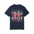 thumbnail image 2 of Coquette 4th of July America Bows Comfort Colors Shirt, 2 of 5