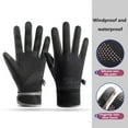thumbnail image 3 of LJNYFDC Touchscreen Gloves For Smartphone Use In Cold Weather Men Women Winter Warm Touchscreen Gloves Cold Weather Windproof Thermal Snow Gloves for Running Cycling, 3 of 7
