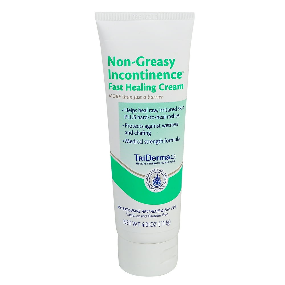 TriDerma® NonGreasy Incontinence™ Fast Healing Cream (4 oz) Walmart