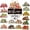 Style b, variant on Interchangeable Door Sign 12 Inch Wood Welcome Decor 12 Magnetic Icons Interchangeable Welcome Sign for Front Door Seasonal Porch Hanger Farmhouse Holiday Wreath Outdoor Indoor Gift