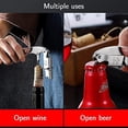 thumbnail image 4 of couteau De Sommelier, Tire-bouchon Professionnel, Tire Bouchon Professionnel En Acier Inoxydable Avec Manche En Bois,tout-en-un Et Dcapsuleur Vin, 4 of 5