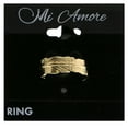 thumbnail image 2 of Mi Amore Feather Sized-Ring Gold-Tone Size 7.00, 2 of 2