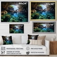 thumbnail image 4 of Designart "Secrets of Zakynthos, Greece II" Landscapes Floater Framed Canvas Print, 4 of 7