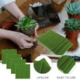 thumbnail image 2 of SOPOTUTU Artificial Grass for Crafting and Projects, Green, 4 Pieces, and Realistic Texture, 2 of 8