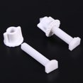 thumbnail image 4 of HONMEET Toilet Seat Hinge Bolt Screw Set 2Set 2.8x1.6x1In for Toilet Seat Accessories, 4 of 8