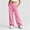 Pink # Girls Sweatpants, variant on Falkdiz Girls Warm Fleece Sweatpants Wide Leg Winter Pockets Sport Pantalones Open Bottom Relaxed fit Elastic Waist Pants for Girls , Army Green , Size: 5-6 Years
