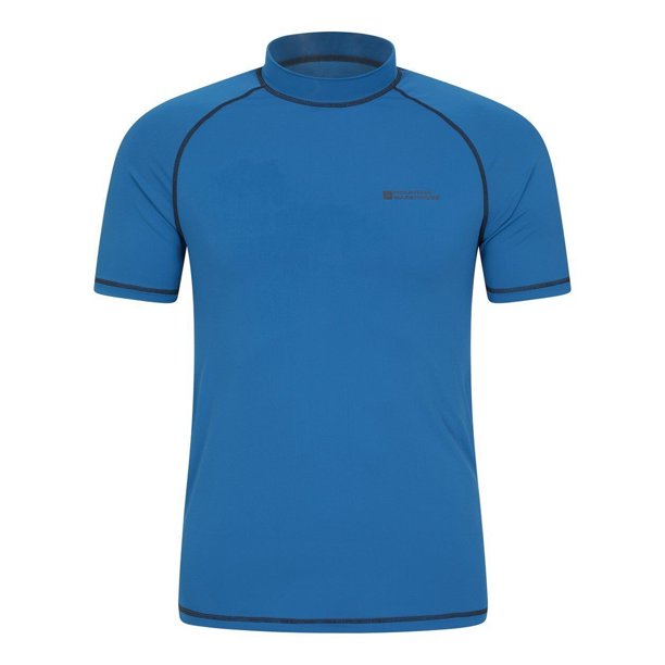 Mountain Warehouse - Camiseta de Protección para Hombre (Azul)