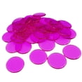 thumbnail image 4 of 100pcs Fichas de póquer Sunnimix Suministro de casino Accs Rosa roja, 4 of 7