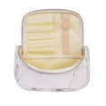 thumbnail image 1 of Marble Pattern Cosmetic Bag Storage Carry Handbag Toiletry Bags Holding Container Travel Personal Care Makeup Organizer Type 1, 1 of 6