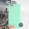 thumbnail image 3 of iPhone 6 Plus / 6S Plus, Encased (SlimShield Series) Ultra Thin Hybrid Cover w/ HD Screen Protection (Green), 3 of 7