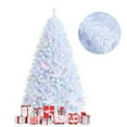 thumbnail image 2 of Patiojoy 7FT White Realistic Xmas Tree, Lush Christmas Tree W/ 1156 PVC & PET Branch Tips, 2 of 10