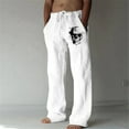 thumbnail image 1 of Pantalon d'Affaires Droit 3D Numérique Décontracté pour Homme, Confortable et Stylé, Léger, Durable, Extensible, 1 of 4