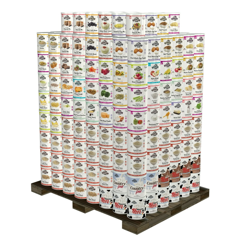 Augason Farms 1Year 4Person Emergency Food Supply ShelterinPlace
