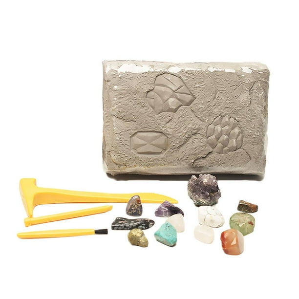 MEGA Kit de gemas: Kit de aventura minera para un gran regalo de geología y arqueología A