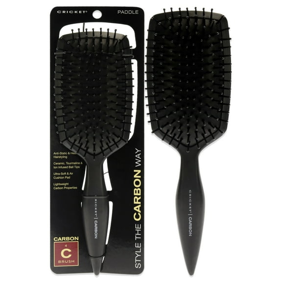 Cricket Carbon Paddle 1 Pc Hair Brush