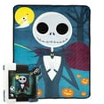 thumbnail image 4 of Nightmare Before Christmas Night Stroll Silk Touch Sherpa Blanket, 4 of 7