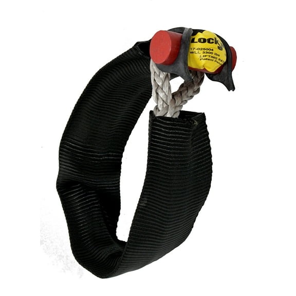 Lockjaw Soft Shackle,3,300 lb Working Load Limit 17-025004