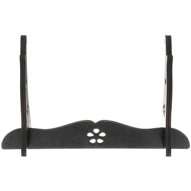 KAKOWELY Présentoir à Flûtes Support de Collection d'Épées en Bois Support de Rangement, 11.02"X5.51"X2.56 Pouces