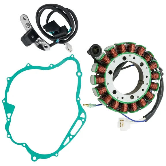 Stator & Pickup Coil & Gasket for Yamaha XV750 Virago 750 1991-1997