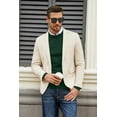 thumbnail image 5 of COOFANDY Men's Lightweight Casual Fashion Dress Sweater - Long Sleeve Crew Neck Knitted Pullover Sweatshirts, 5 of 10