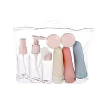 ZOUYUE 12 PCS Refillable Travel Bottles,TSA Approved Shampoo Travel Bottles,BPA Free Leakproof Squeezable Refillable Airplane Travel Accessories for Shampoo Conditioner