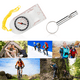 thumbnail image 4 of Herramienta de navegación portátil para senderismo y acampada con silbato, cordón ajustable y brújula para aventuras al aire libre con corrección de declinación, 4 of 7