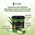 thumbnail image 5 of FOOT SPA - Exfoliating Scrub Gel, 16 Oz - Manicure, Pedicure and Body Exfoliator Infused with Aloe Vera and Salicylic Acid - Glow, Polish, Smooth and Moisture Skin - Body, Hand and Foot, 5 of 7