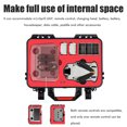 thumbnail image 4 of Estuche de transporte compatible con dron Mini 3 Pro y controlador inteligente RC Estuche de transporte rígido, compacto, portátil e impermeable, 4 of 10