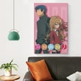 thumbnail image 4 of Japen Romantic Comedy Manga Toradora Anime Poster Wall Art Poster Scroll Canvas Painting Picture Living Room Decor Home 12x18inch(30x45cm), 4 of 6