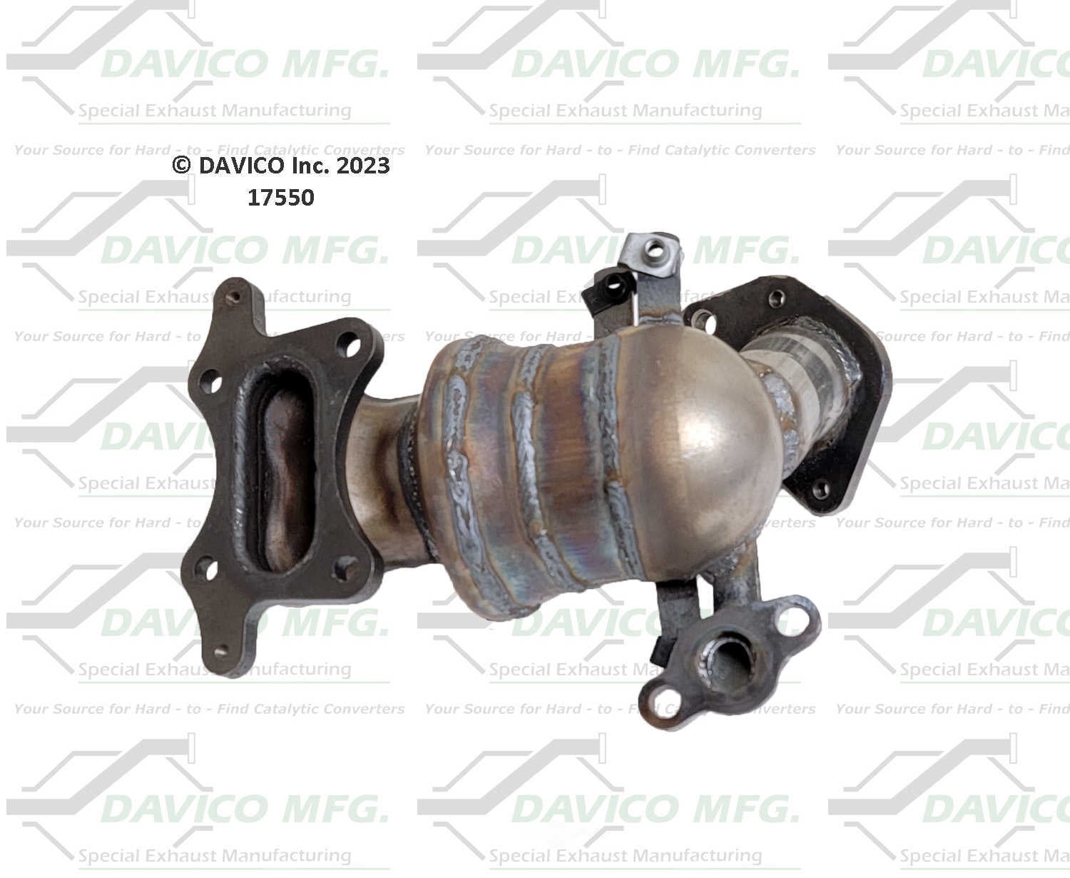 Davico Mfg 17550 Direct-Fit Catalytic Converter