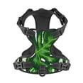 thumbnail image 4 of Lsque Palm Greenery Dog Harness, No-Pull Pet Harness with 2 Leash Clips, Adjustable Soft Padded Dog Vest with Easy Control Handle for Large Dogs-Medium, 4 of 9