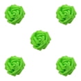 thumbnail image 2 of Billuyoard 50 Piezas Flores Artificiales PE Espuma Rosas Arreglo de Flores Falsas Decoraciones Boda Fiesta Compromiso Regalos Verde Type2 NO2, 2 of 6