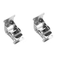 thumbnail image 1 of 2 soportes plegables con tornillo, bisagras autoblocantes multifuncionales, soporte de extensión para estantes de cocina, oficina, sofá, escritorio. Plata, 1 of 8
