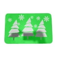 thumbnail image 1 of Qocolhg Outdoor Christmas Decorations Indoor, Christmas Rug Christmas Snowflake Rugs Christmas Tree Carpet Washable Non Slip Absorbent Easy Care Holiday Decor For LivingRoom Bath Door Festive Carpet, 1 of 4