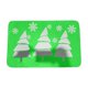 thumbnail image 2 of Decoración navideña Alfombra navideña Alfombras navideñas de copos de nieve Alfombra de árbol de Navidad Lavable Antideslizante Absorbente Fácil cuidado Decoración navideña para sala de estar Puerta d, 2 of 4