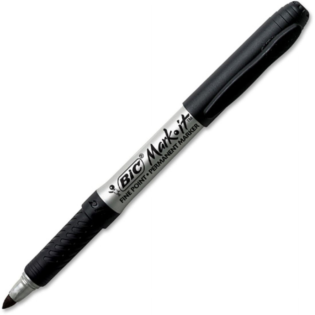 BIC Mark-It Permanent Marker Fine Point Black 2 ct - image 2 of 3