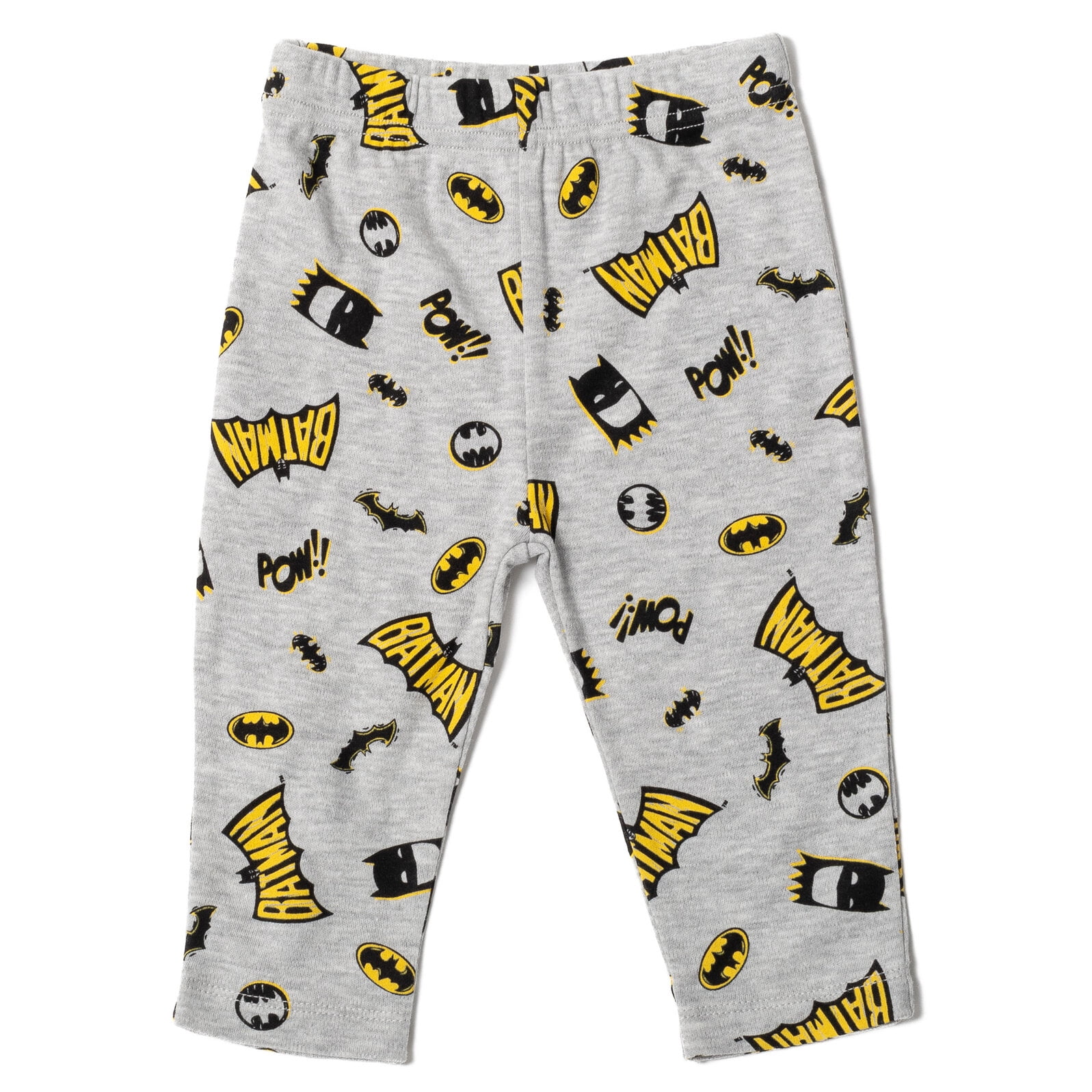 DC Comics Justice League Batman Infant Baby Boys Bodysuit Pants and Hat 3 Piece Outfit Set Newborn to Infant