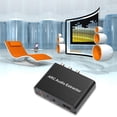 thumbnail image 2 of Adaptador convertidor extractor de audio ARC compatible con HDMI para TV RCA coaxial de fibra óptica Likrtyny  Accesorios electrónicos, 2 of 6