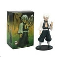 thumbnail image 2 of Demon Slayer Kimetsu No Yaiba Tanjiro Nezuko Zenitsu Inosuke Warrior PVC Action Figure Dolls Model, 2 of 5