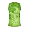 thumbnail image 4 of IROINID Chemises Sans Manches pour Hommes, Mode Décontractée pour Hommes Impression de la Saint-Patrick Chandail Sans Manches Col Rond Débardeurs de Sport, 4 of 4